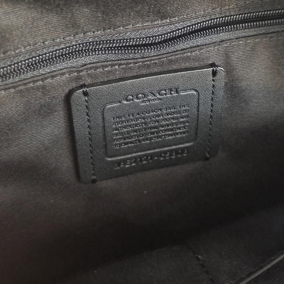 Coach Court Backpack In Colorblock Signature Canvas - Picture 4 of 6